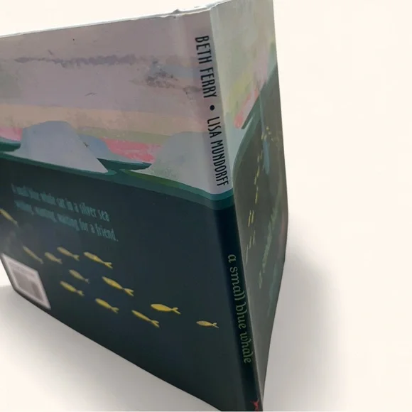 A Small Blue Whale Baby & Toddler Picture Book on Waiting & Friendship Hardcover - Picture 4 of 10